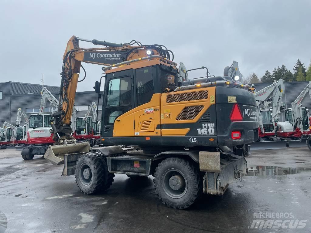 Hyundai HW160 Bagri na kolesih