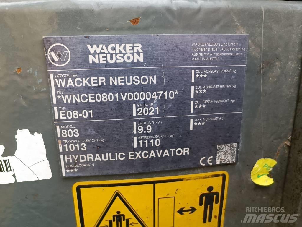 Wacker Neuson 803 Bagri goseničarji