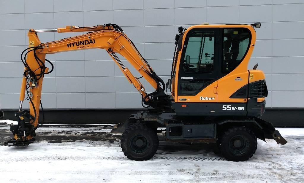 Hyundai 55W-9a Bagri na kolesih