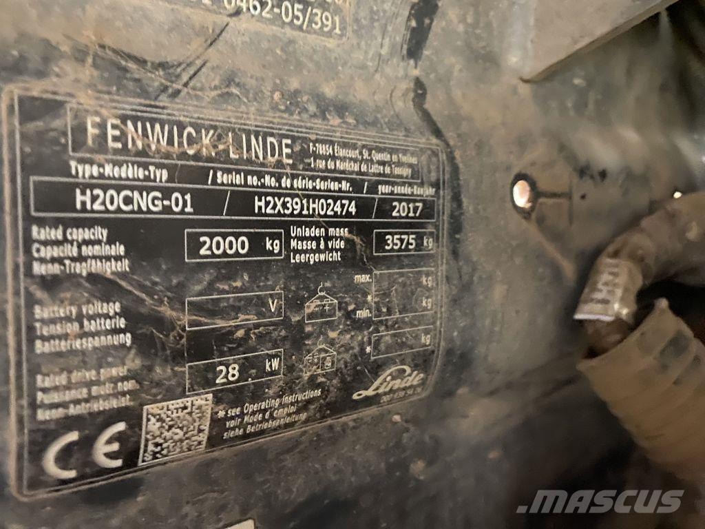 Linde H20T-02 Plinski viličarji