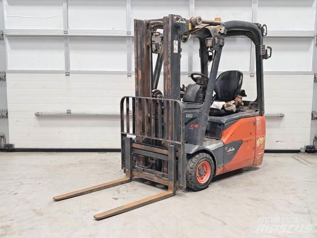 Linde E16C-02 Električni viličarji