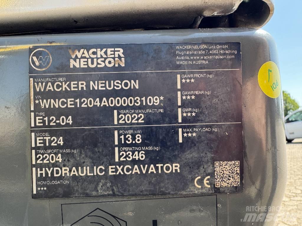 Wacker Neuson ET 24 Mini bagri <7t