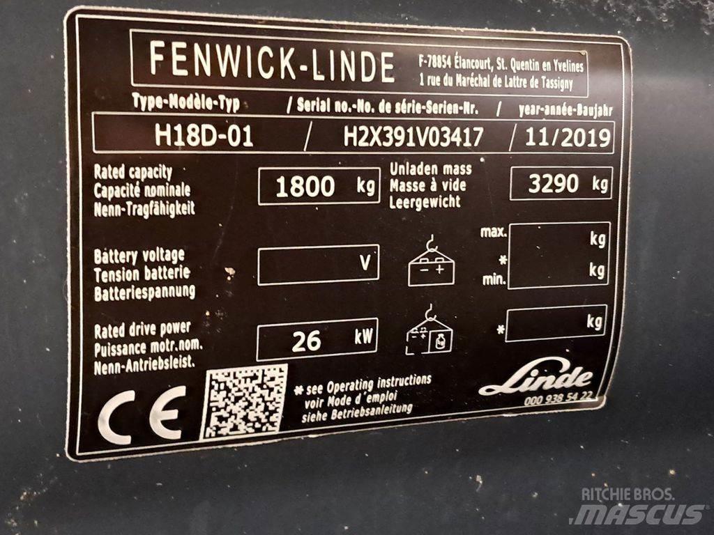 Linde H18D-01 Dizelski viličarji