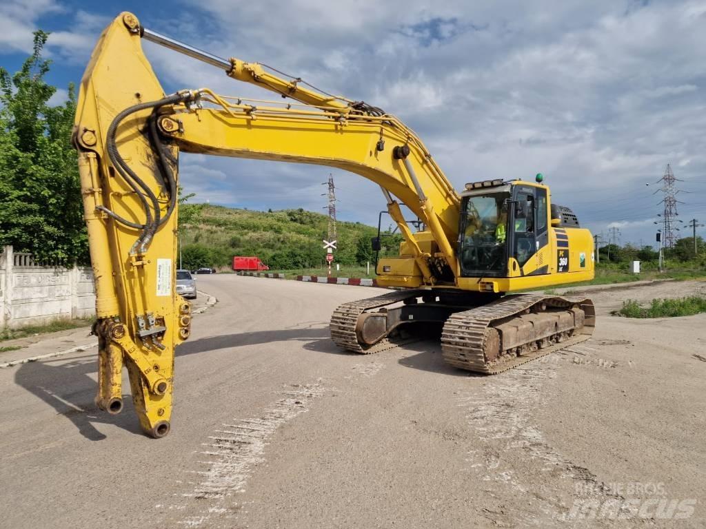 Komatsu PC 360 Bagri goseničarji