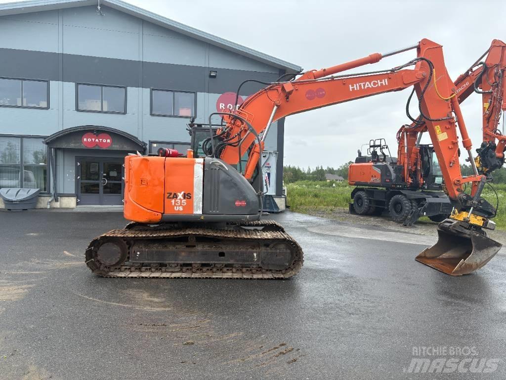 Hitachi ZX135US-3 Bagri goseničarji