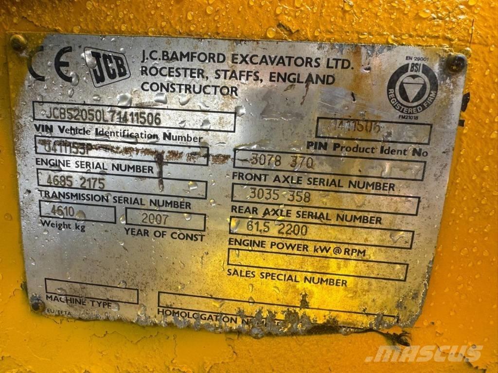 JCB 520-50 Teleskopski viličarji