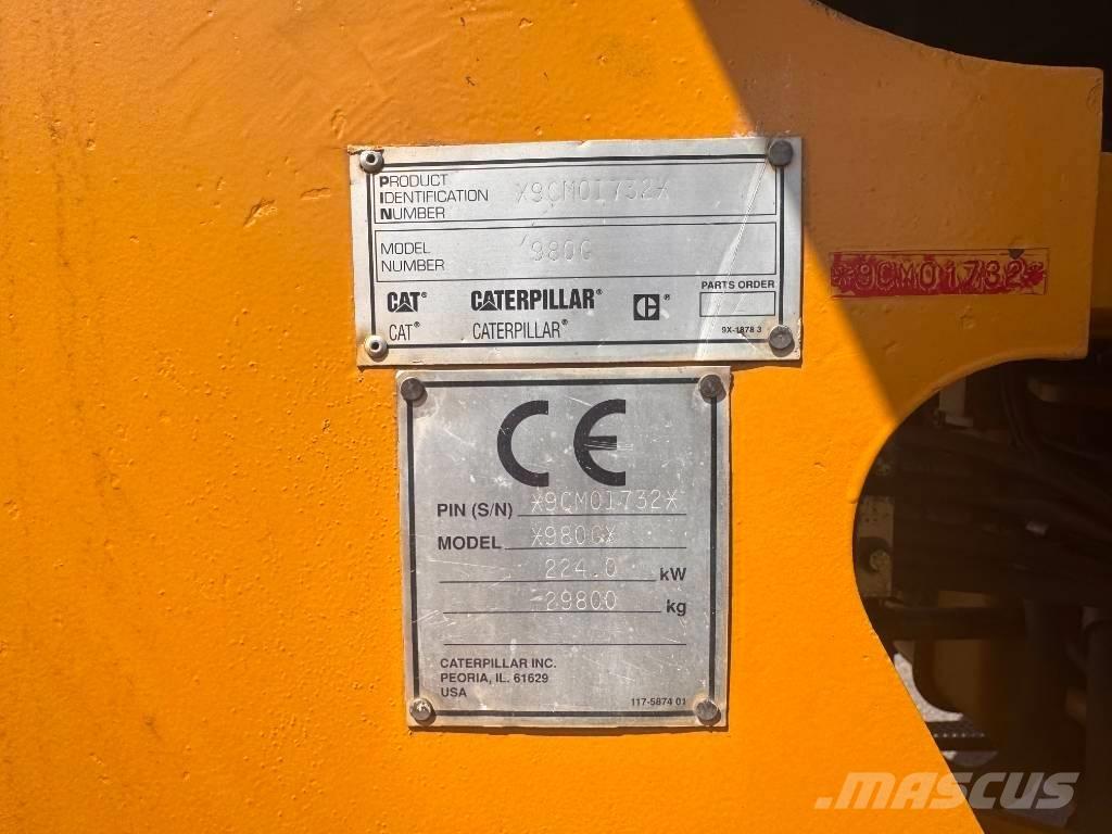 CAT 980 G Kolesni nakladalci