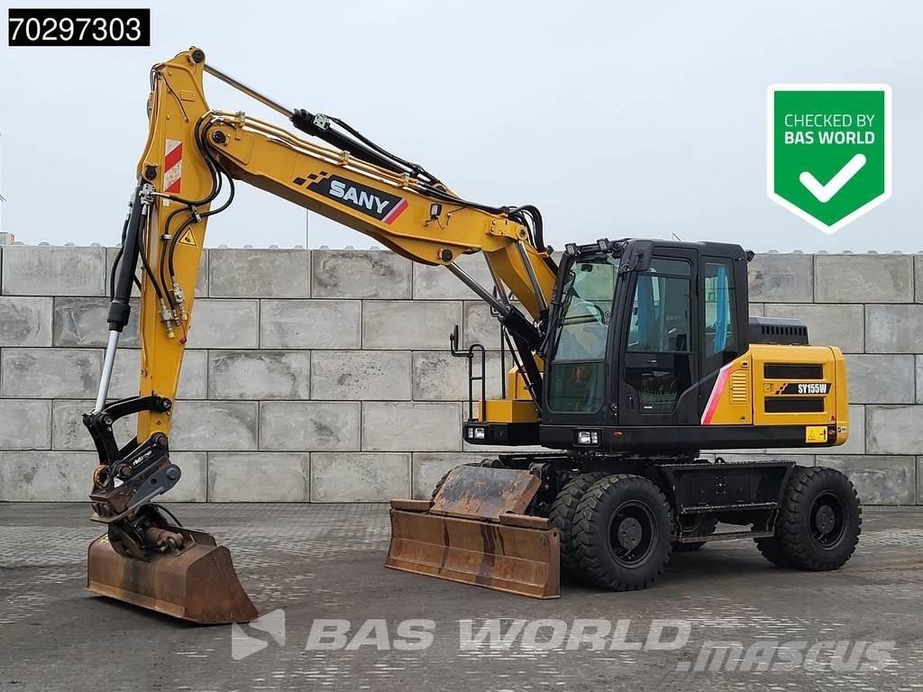 Sany SY155 W Bagri na kolesih