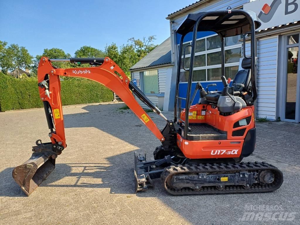 Kubota U 17-3 Mini bagri <7t