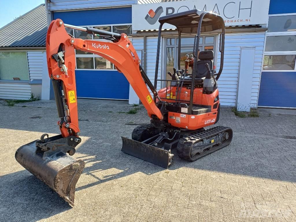 Kubota U 17-3 Mini bagri <7t