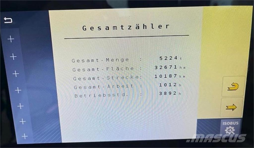 Rauch AGT 6036 Trosilniki mineralnega gnojila