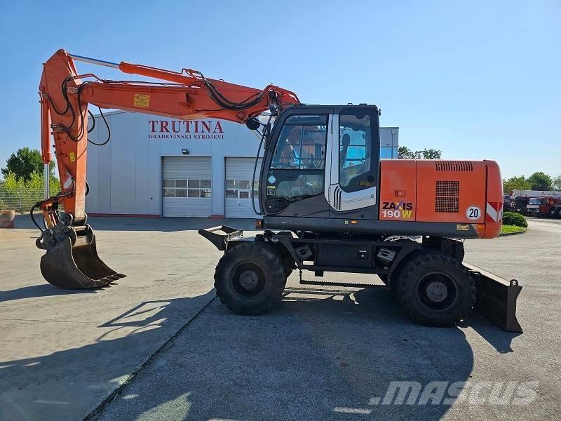 Hitachi ZX 190 W-3 Bagri na kolesih