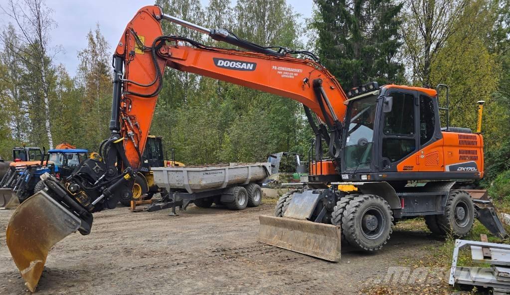 Doosan DX 170 W-5 Bagri na kolesih