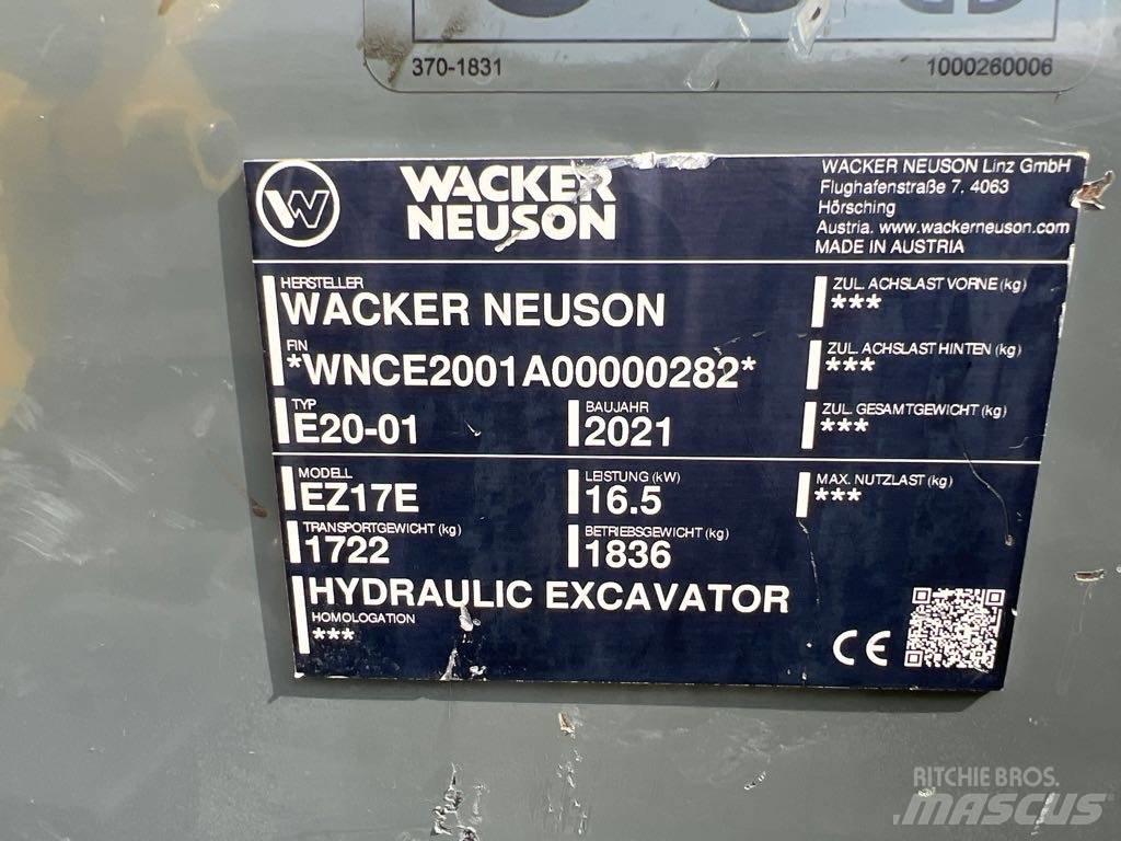 Wacker Neuson EZ17e Bagri goseničarji
