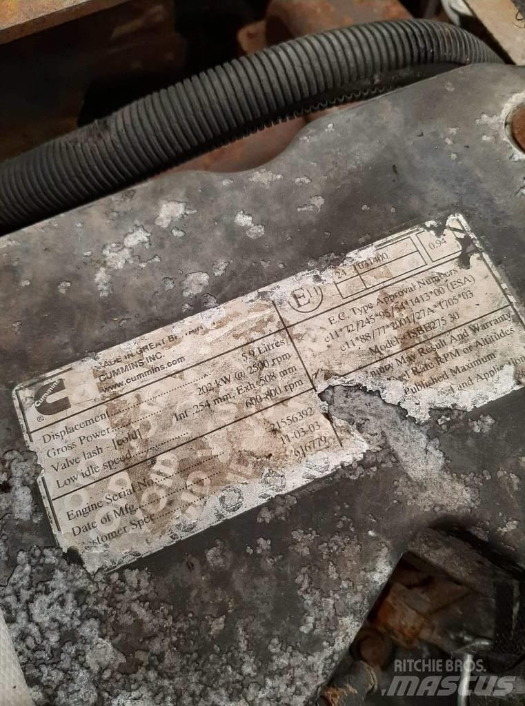 Cummins ISBE5.9 Motorji