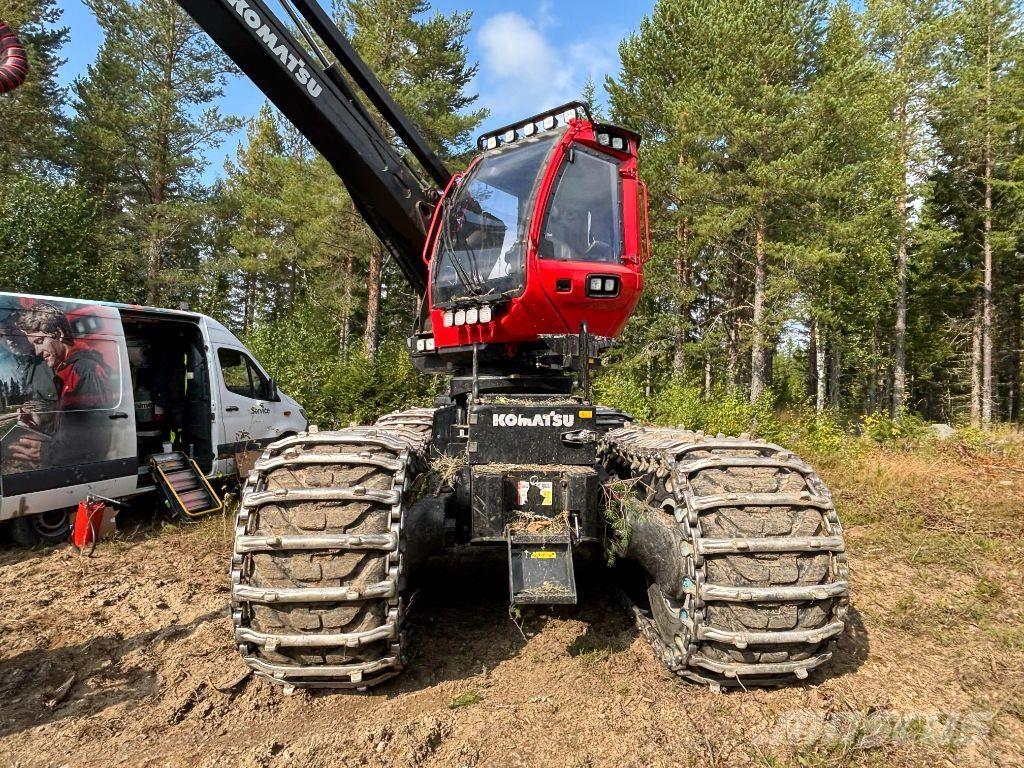 Komatsu 931XC Harvesterji