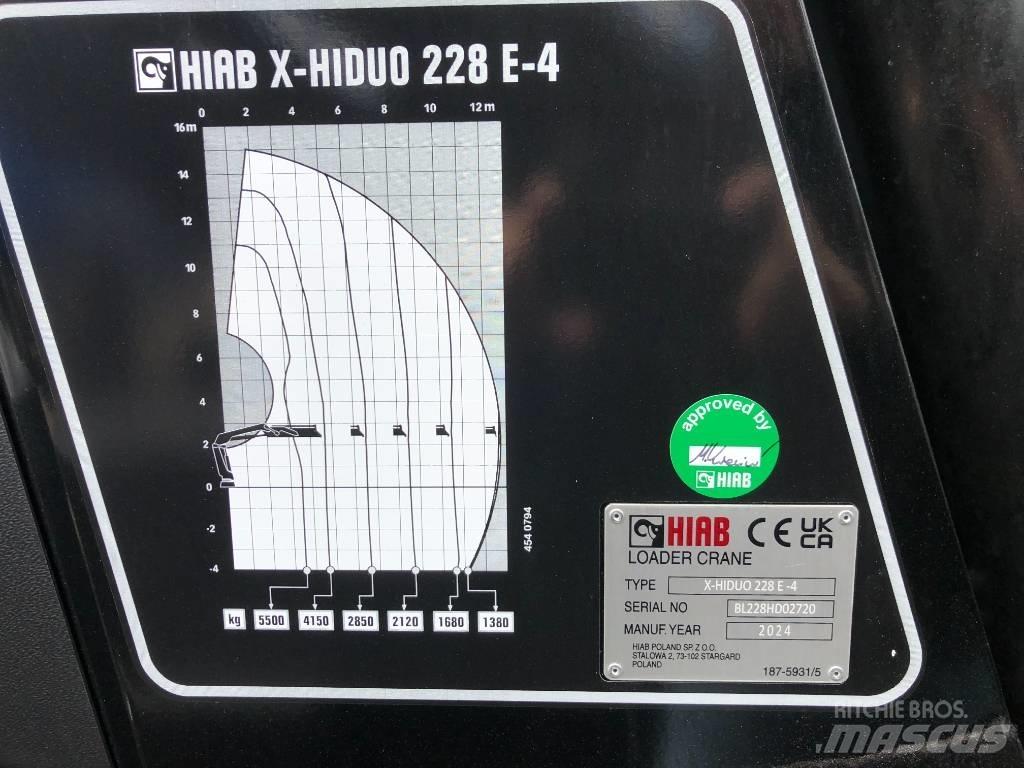 HIAB X-HiDuo 228 E-4 Paletna dvigala
