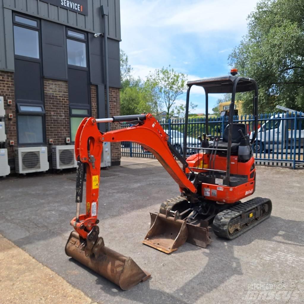 Kubota U 17-3 Mini bagri <7t