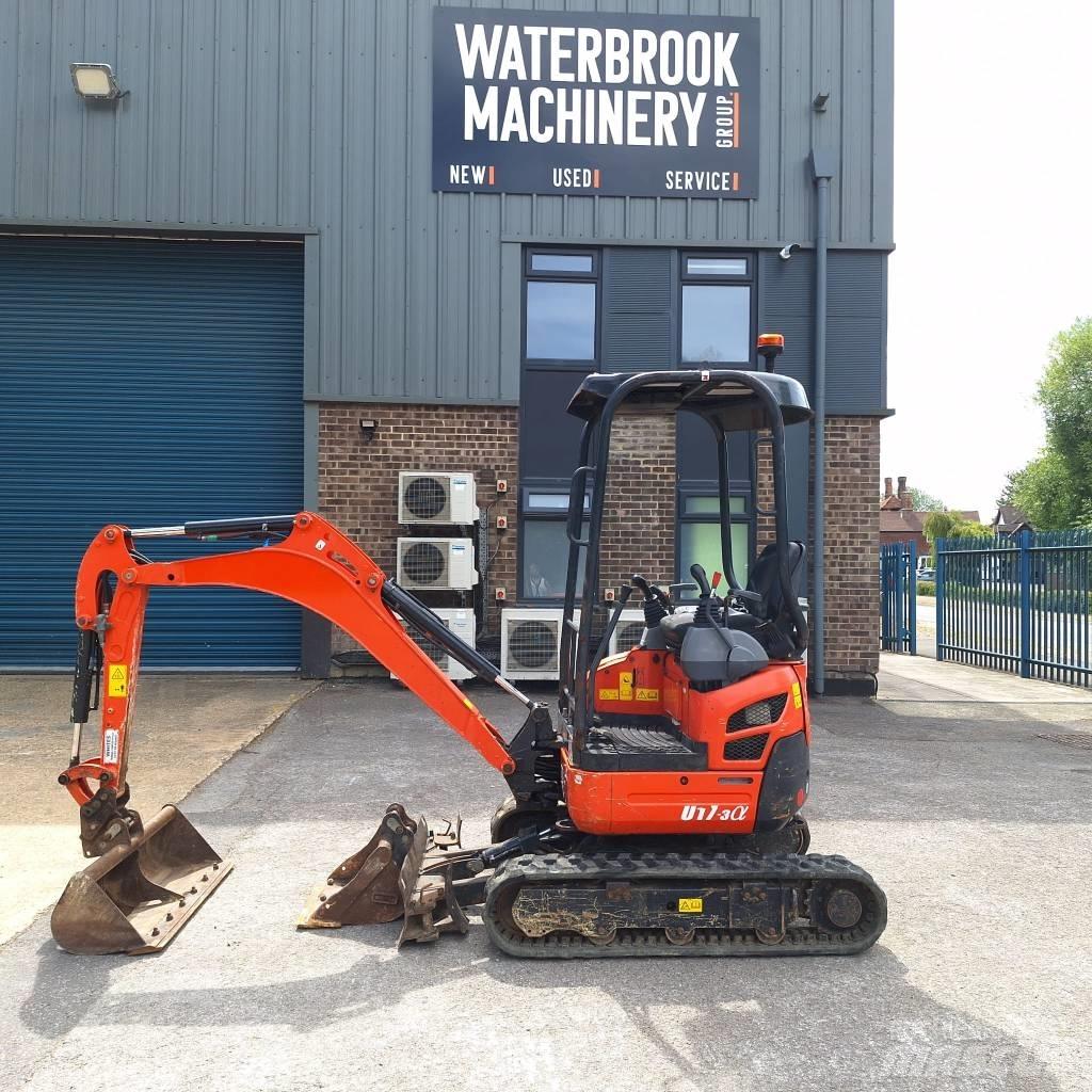 Kubota U 17-3 Mini bagri <7t