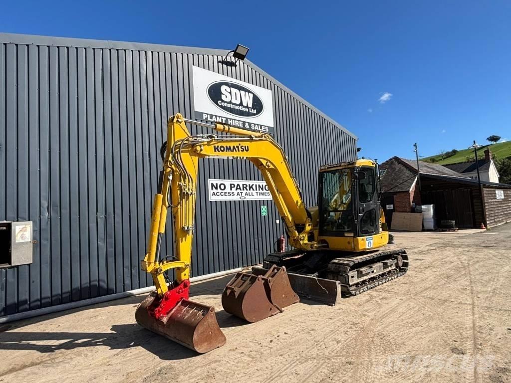 Komatsu PC 80 MR Midi bagri 7t – 12t