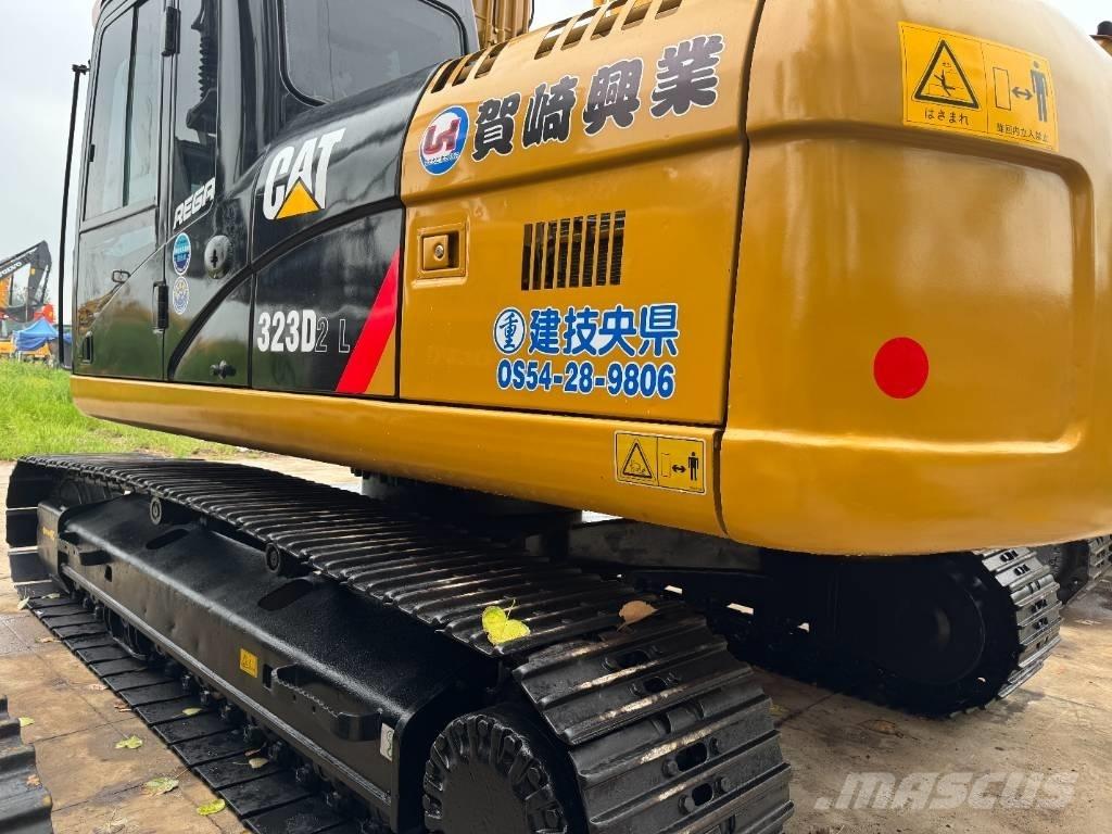CAT 323D2 Bagri goseničarji