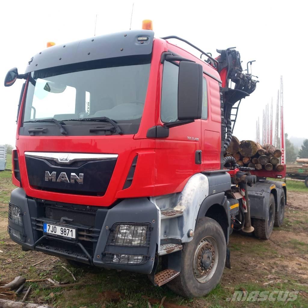 MAN TGS 13.480 Tovornjaki za hlode