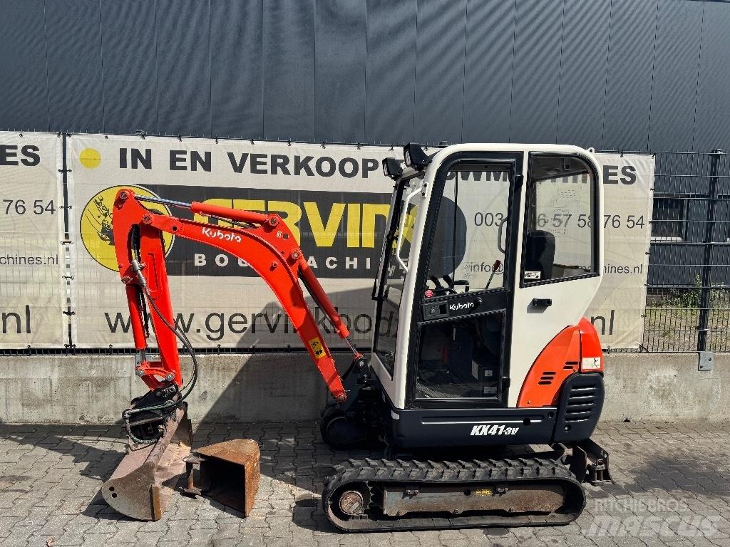 Kubota KX 41-3 V Mini bagri <7t