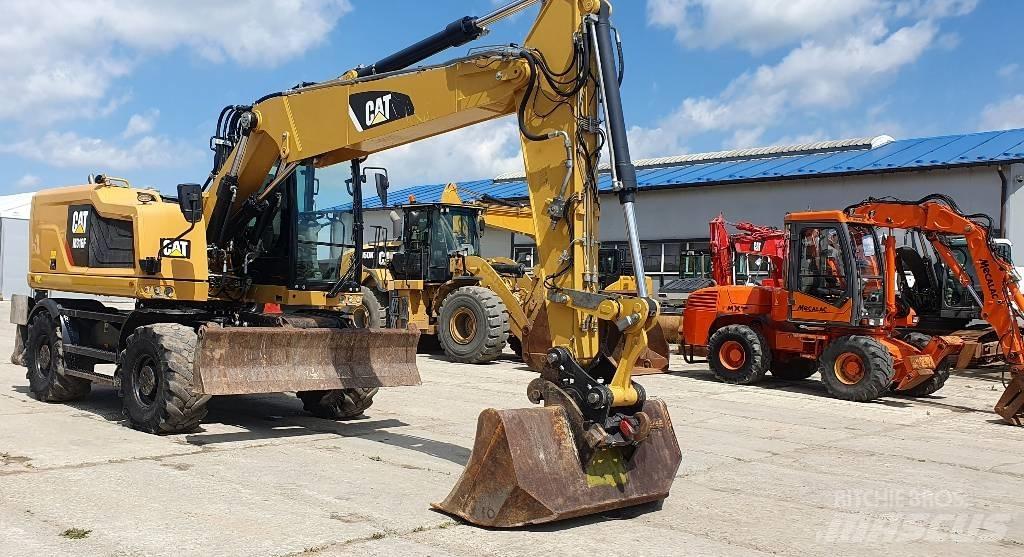 CAT M316F Bagri na kolesih