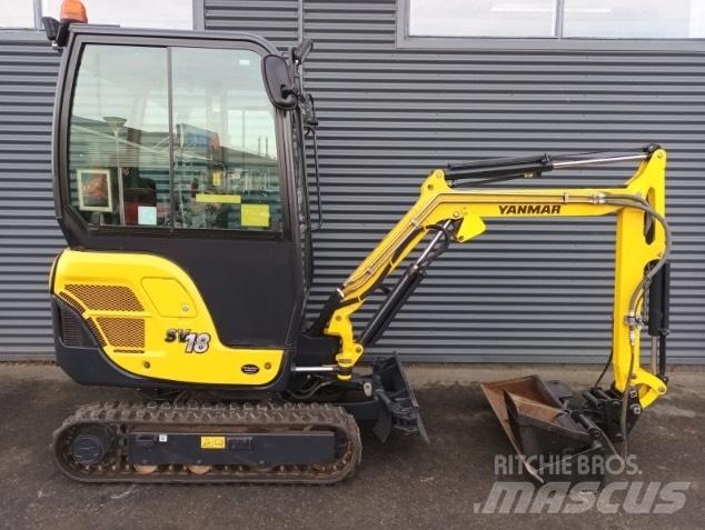 Yanmar SV 18 Mini bagri <7t