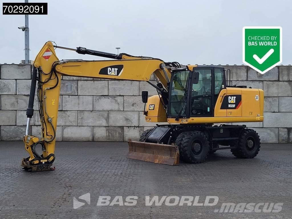 CAT M320 F Bagri na kolesih