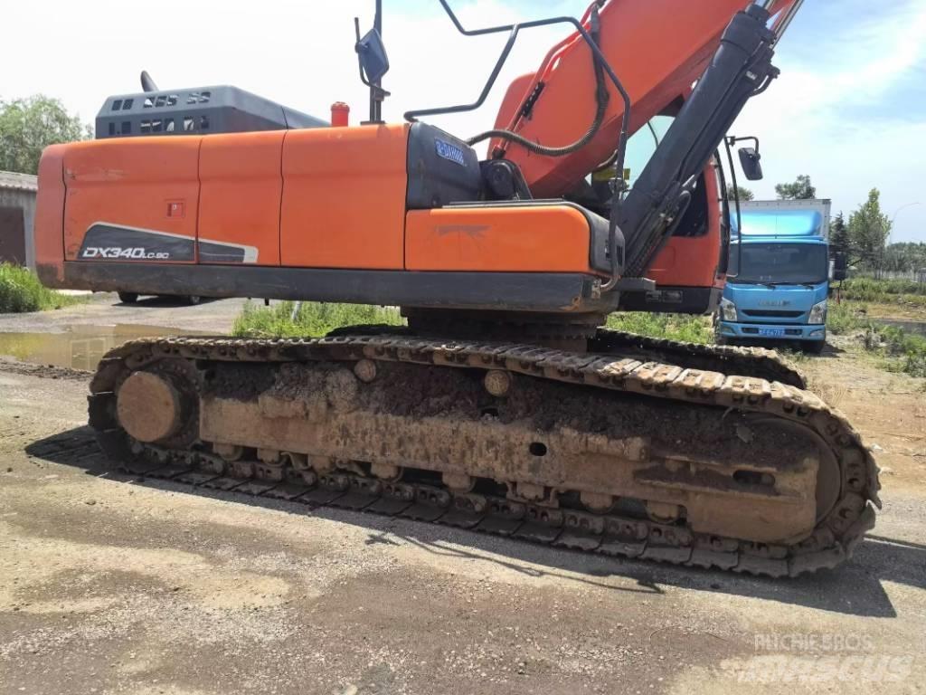 Doosan DX 340 LC-9C Bagri goseničarji