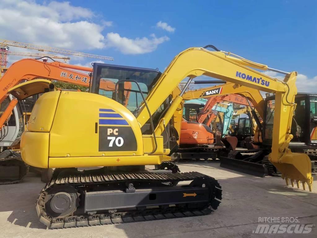 Komatsu PC 70 Bagri goseničarji