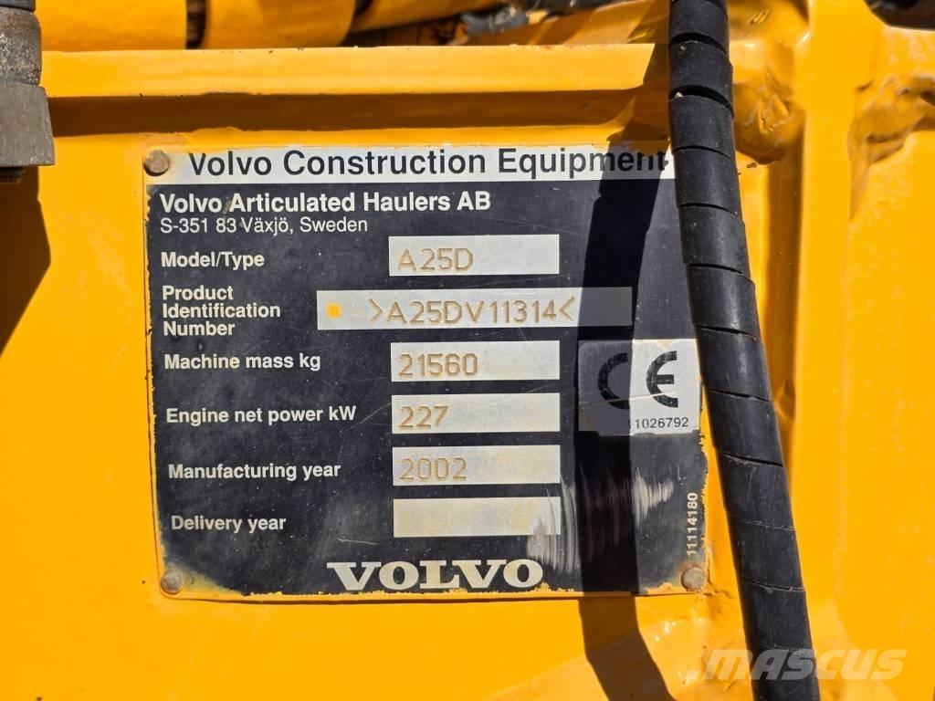 Volvo A25 D Ne cestni demperji