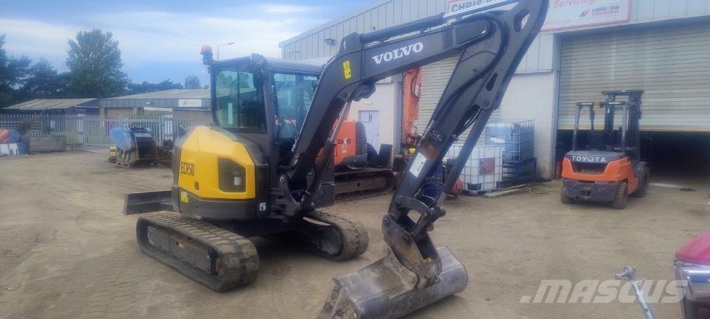 Volvo ECR 50 Mini bagri <7t