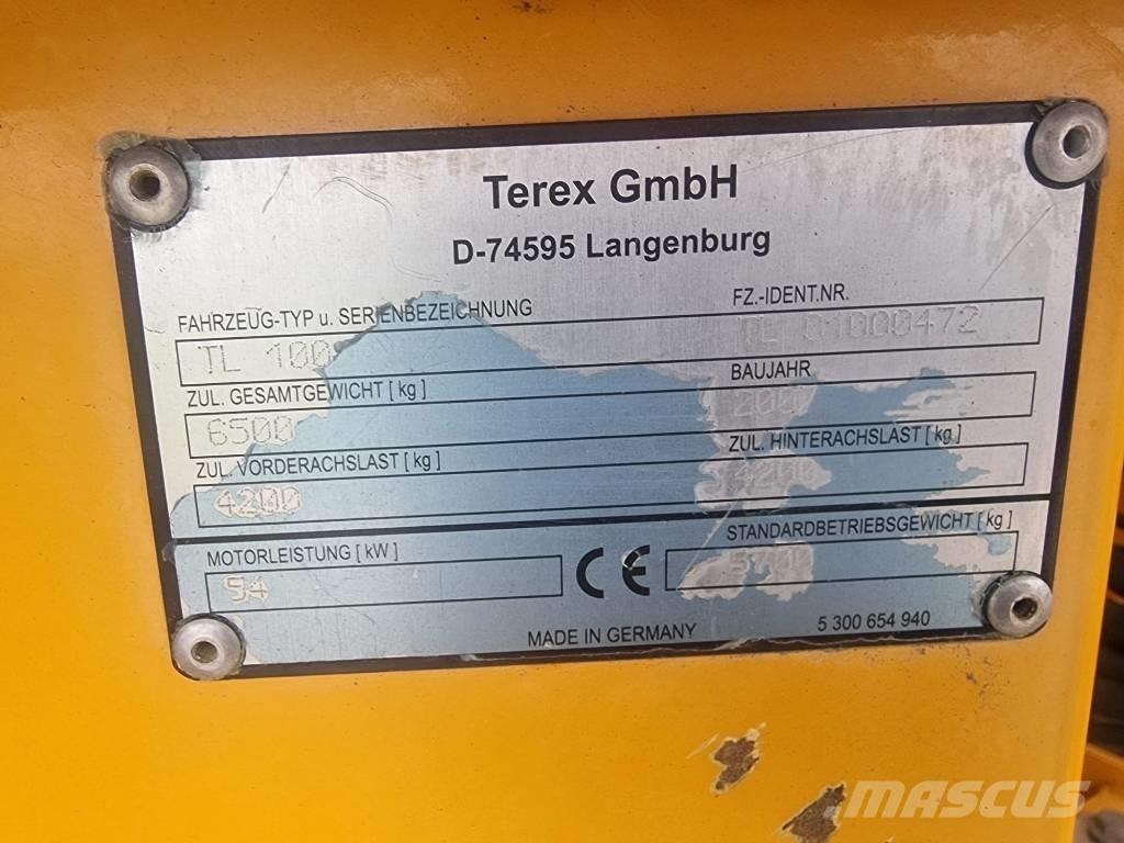 Terex TL 100 Kolesni nakladalci