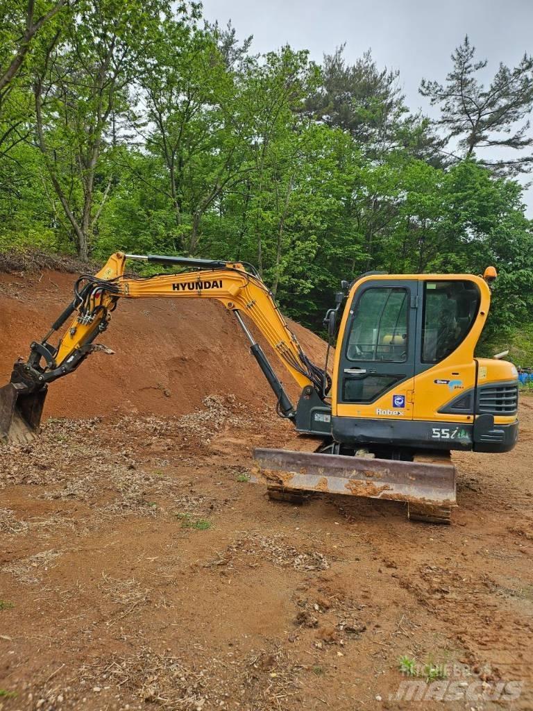 Hyundai Robex 55 Mini bagri <7t