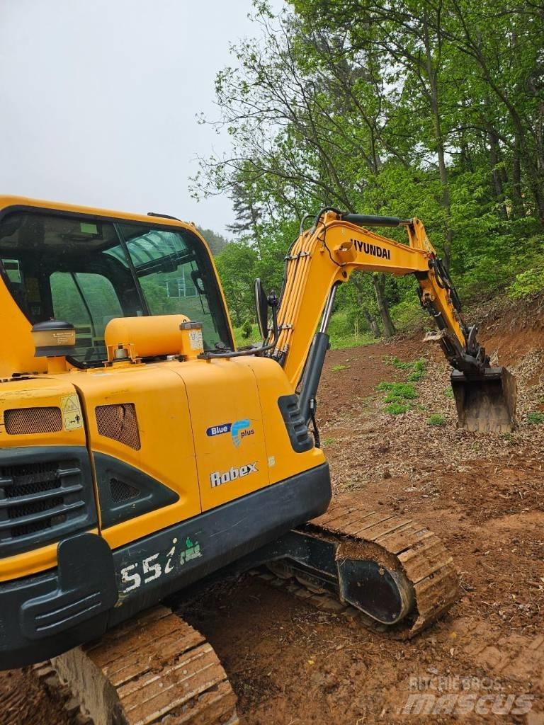 Hyundai Robex 55 Mini bagri <7t