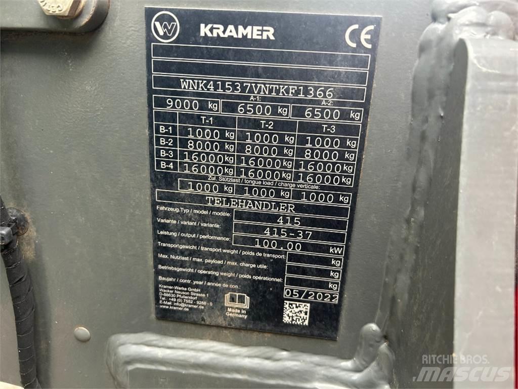 Kramer KT 407 Teleskopski viličarji