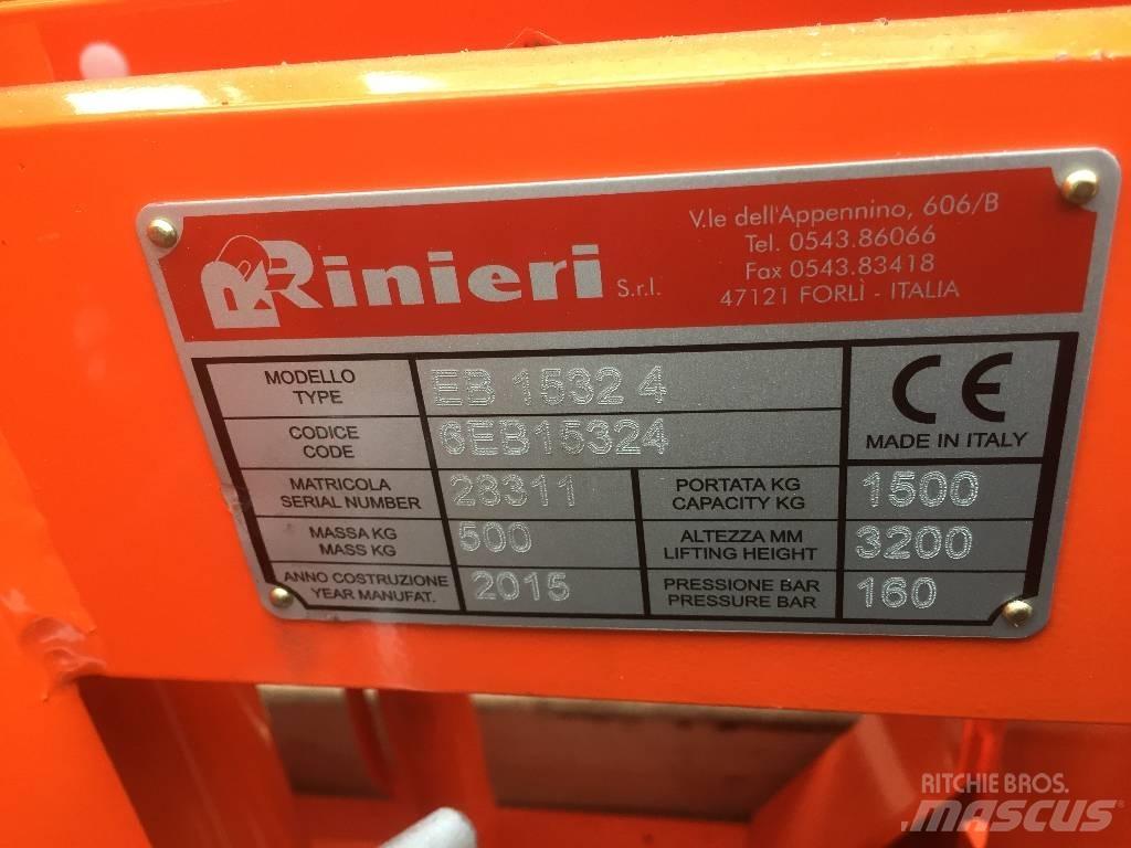  Rinieri EB 1532 4 Priključki za čelni nakladalec