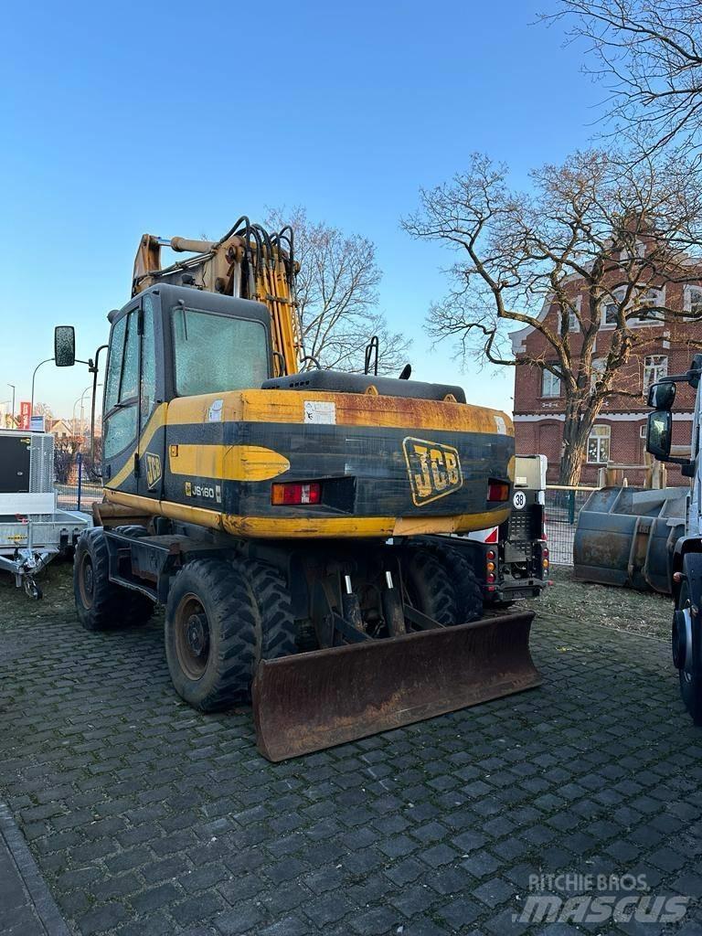 JCB JS 160 W Bagri na kolesih