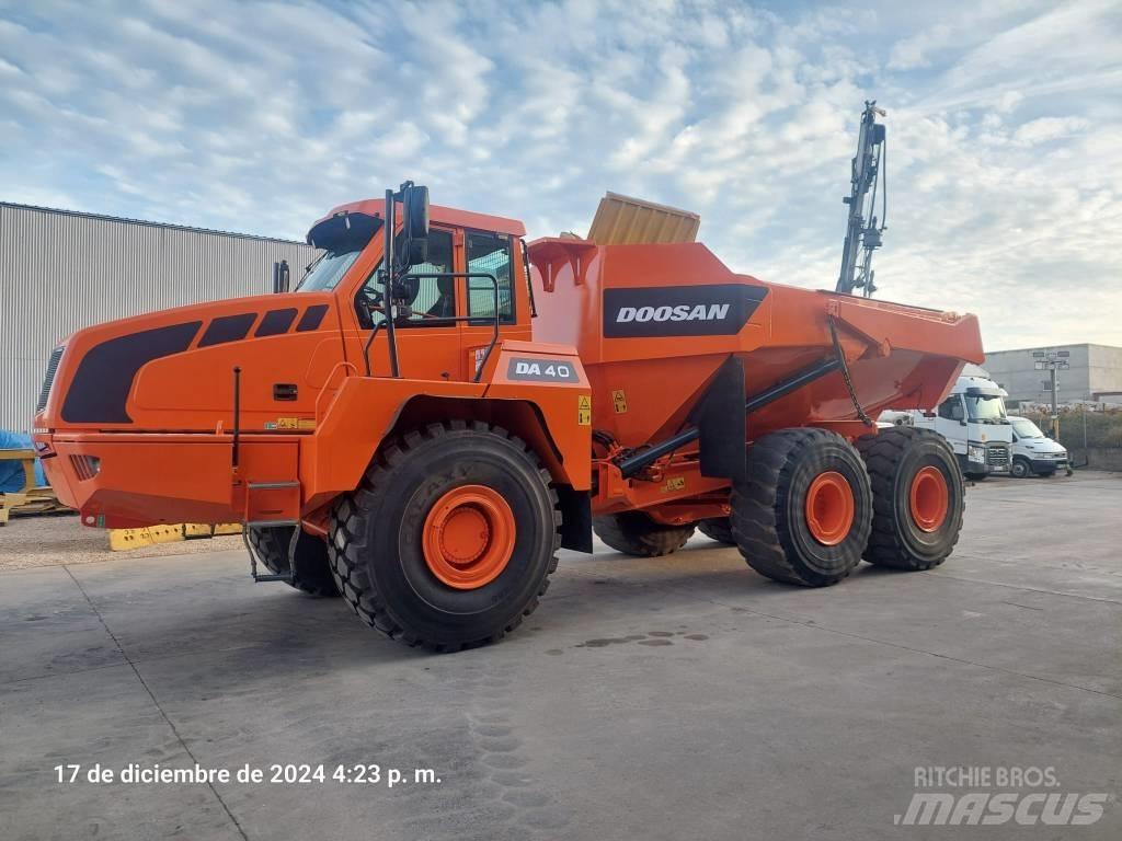 Doosan DA 40 Zglobni demperji