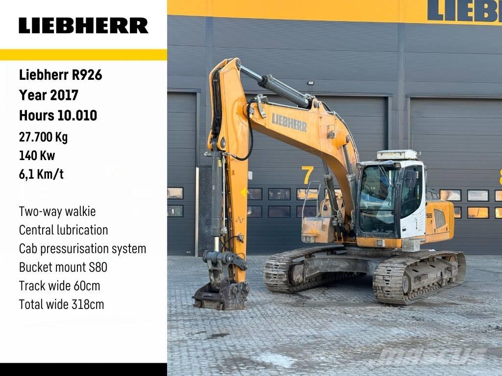 Liebherr R 926 LC Bagri goseničarji