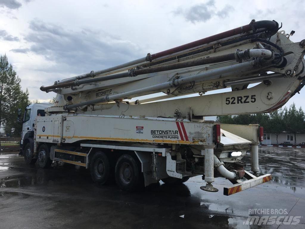Betonstar 52M-5RZ Kamionske črpalke za beton