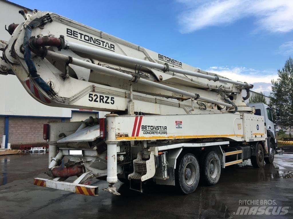 Betonstar 52M-5RZ Kamionske črpalke za beton
