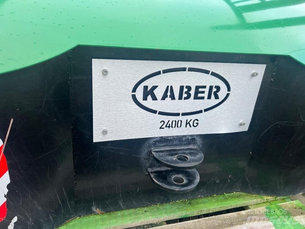  Kaber  Vægklods Sprednje uteži