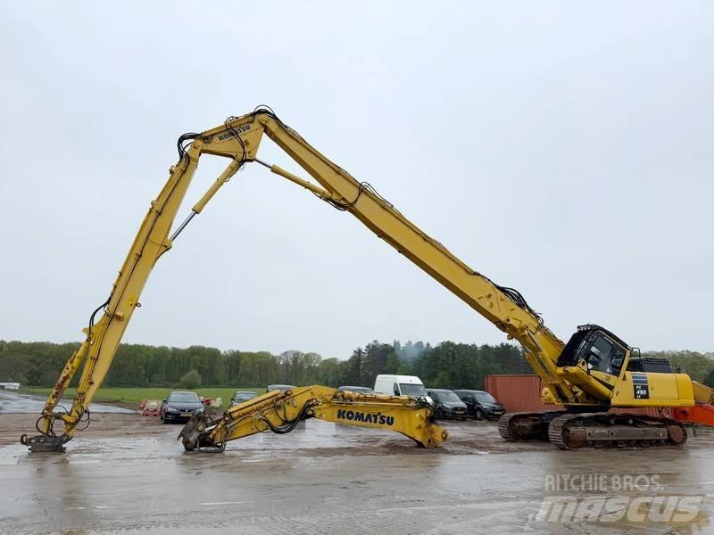 Komatsu PC490LC-10 Rušilni bagri