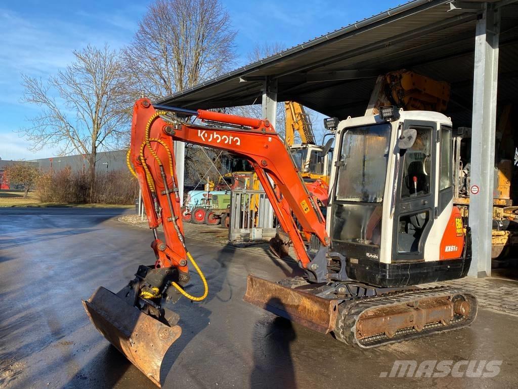 Kubota KX 61-3 Mini bagri <7t