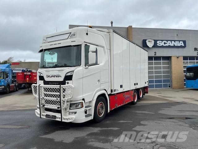 Scania S 650 Tovornjaki zabojniki