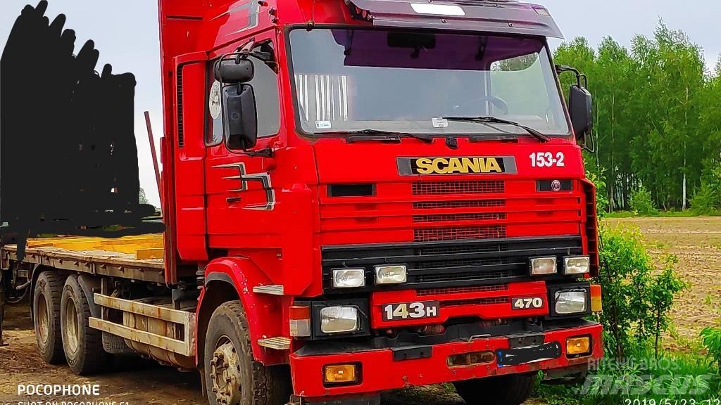 Scania 143 H 470 Tovornjaki za hlode