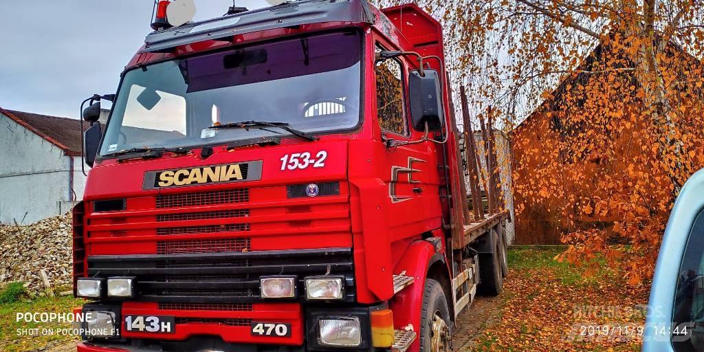 Scania 143 H 470 Tovornjaki za hlode